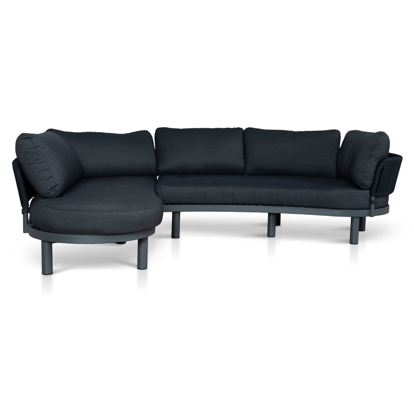 CLS12168-EM Outdoor Corner Sofa - Royal Dark Grey