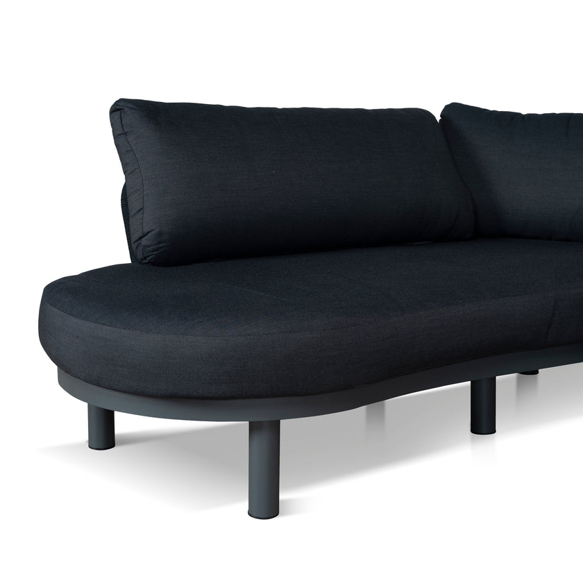 CLS12168-EM Outdoor Corner Sofa - Royal Dark Grey