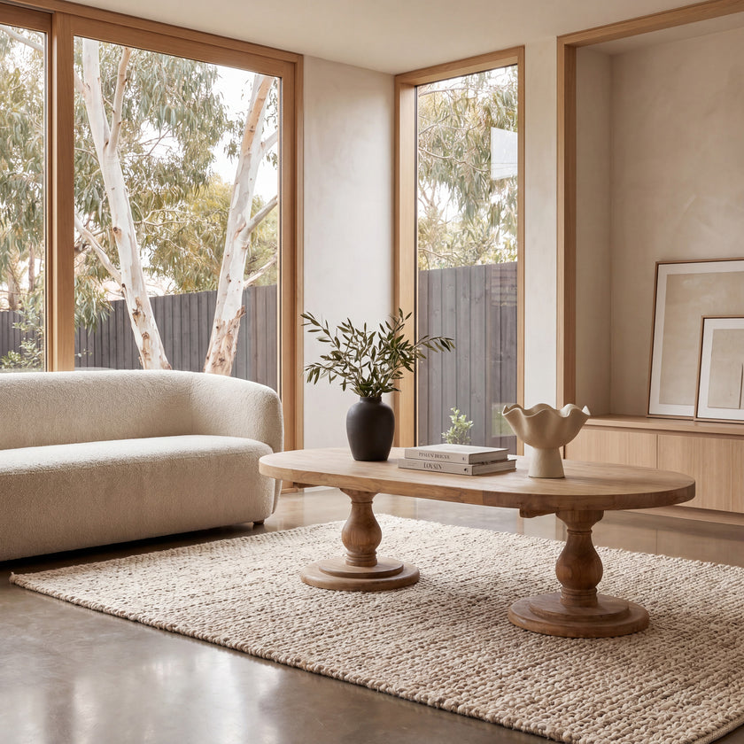 CCF10214 1.3m Coffee Table - Natural