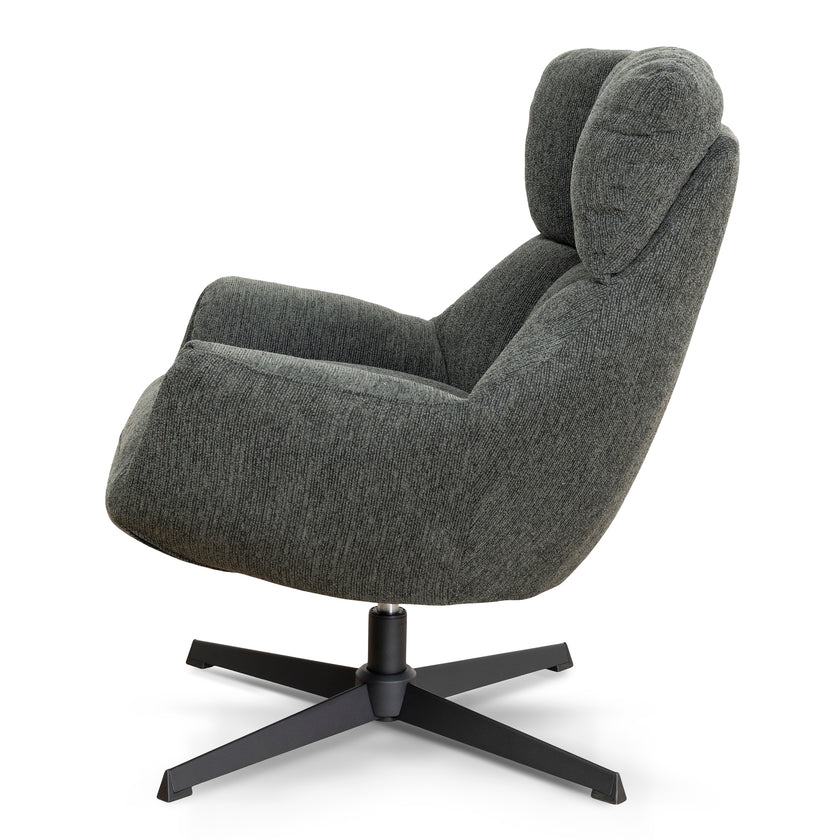 COC10288-LF Swivel Armchair - Dark Fern Green