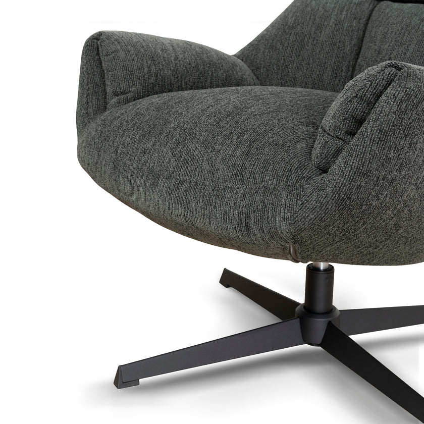 COC10288-LF Swivel Armchair - Dark Fern Green