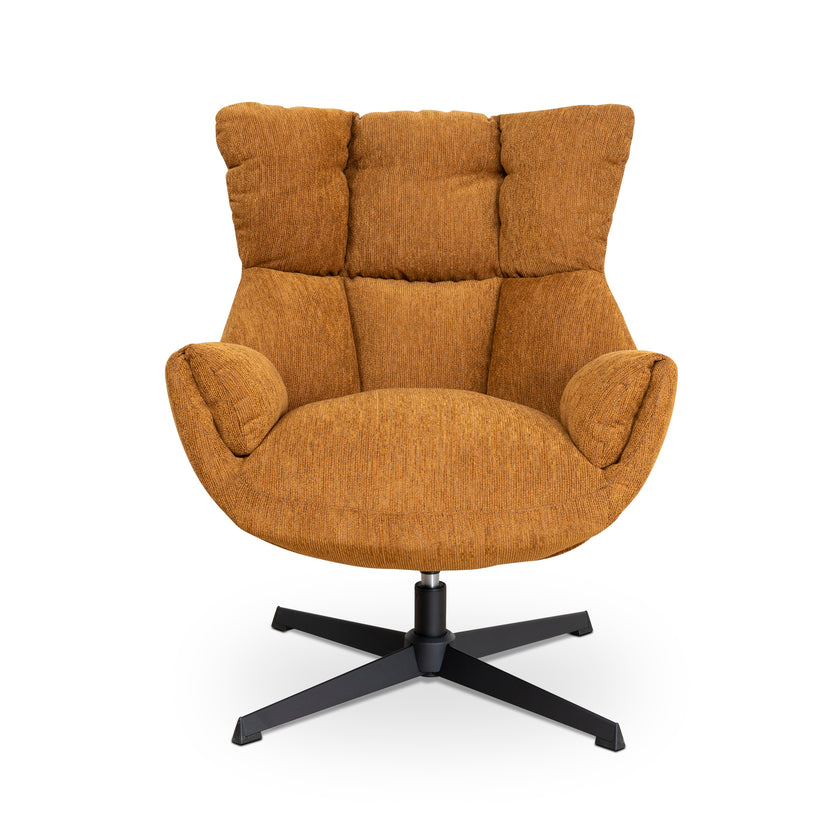COC10289-LF Swivel Armchair - Honey Yellow