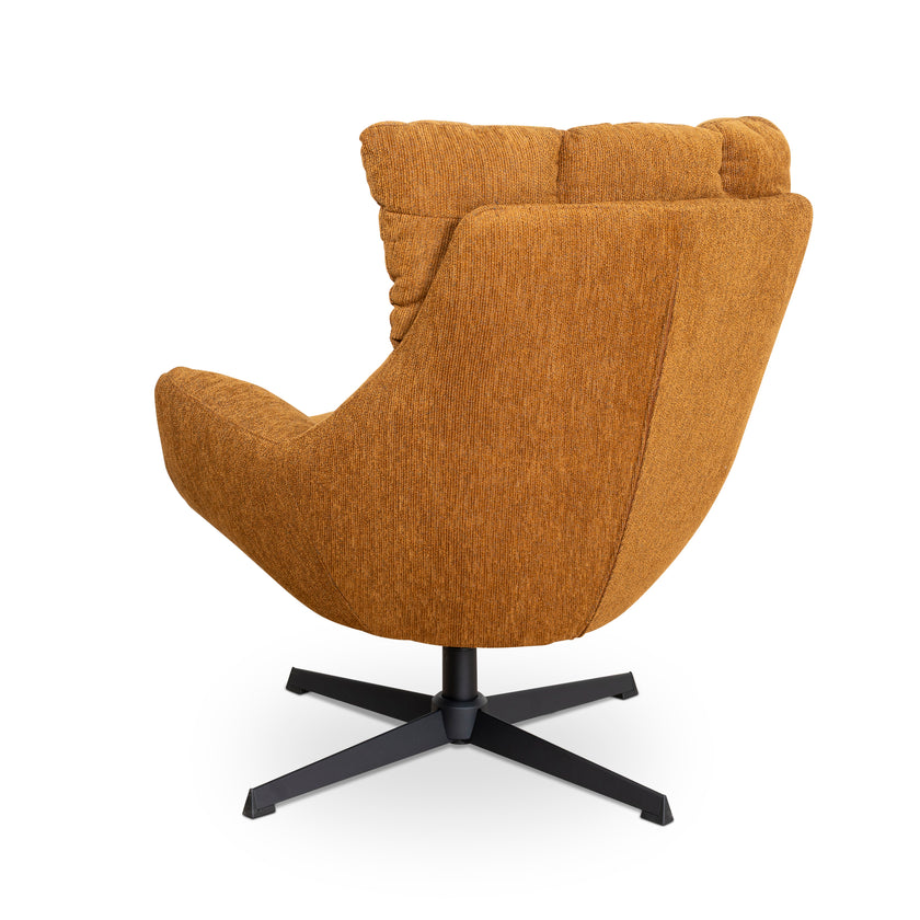 COC10289-LF Swivel Armchair - Honey Yellow