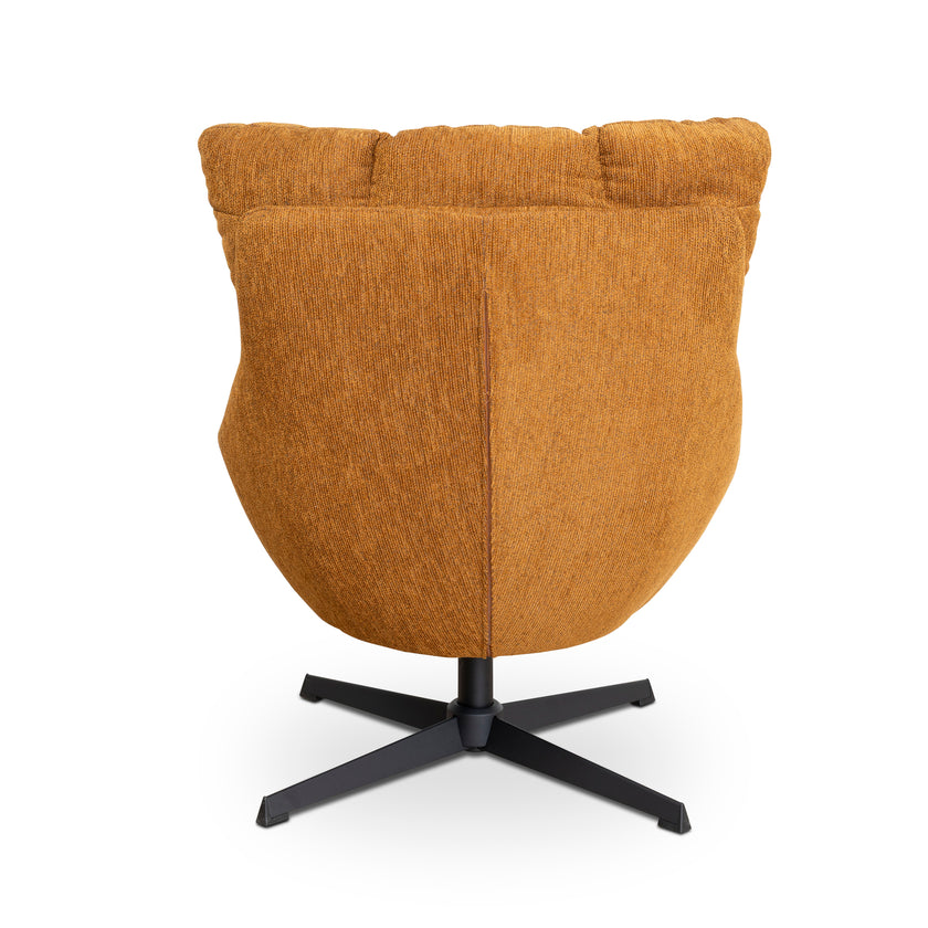 COC10289-LF Swivel Armchair - Honey Yellow