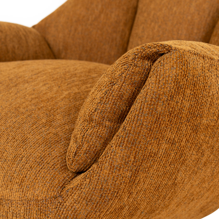 COC10289-LF Swivel Armchair - Honey Yellow