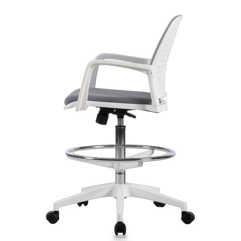 COC12812-LF Drafting Office Chair - Light Grey