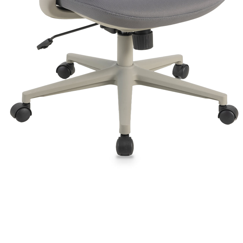 COC12813-LF Office Chair with Headrest - Carbon Grey