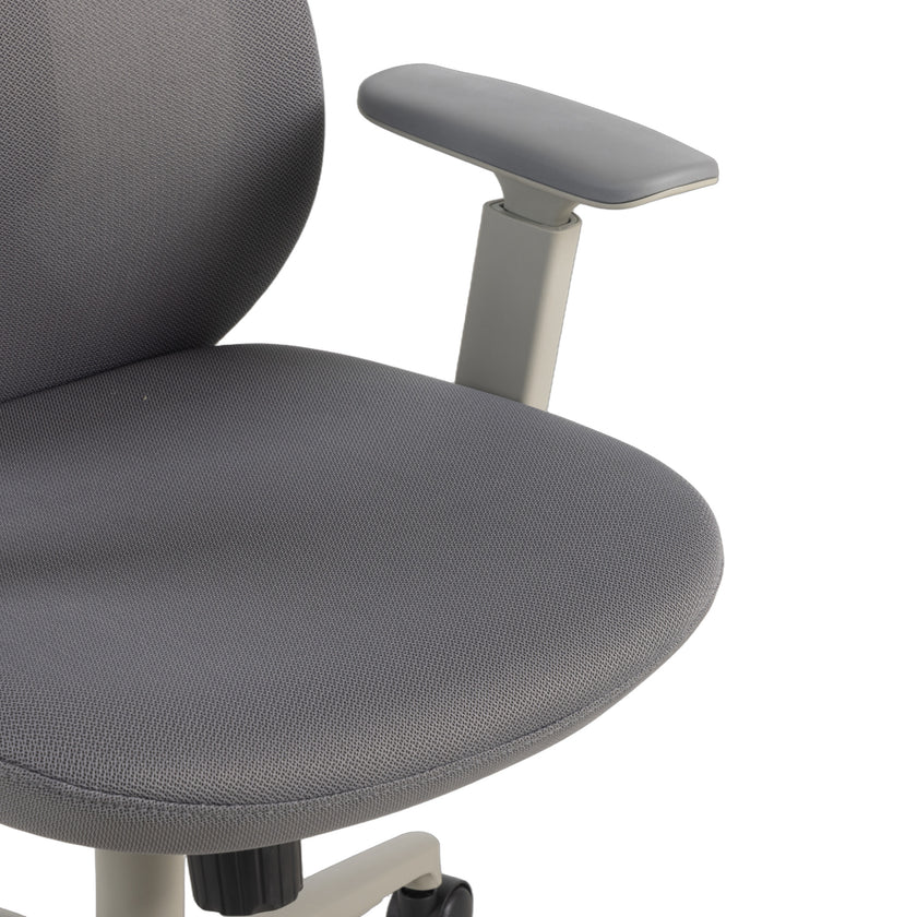 COC12813-LF Office Chair with Headrest - Carbon Grey