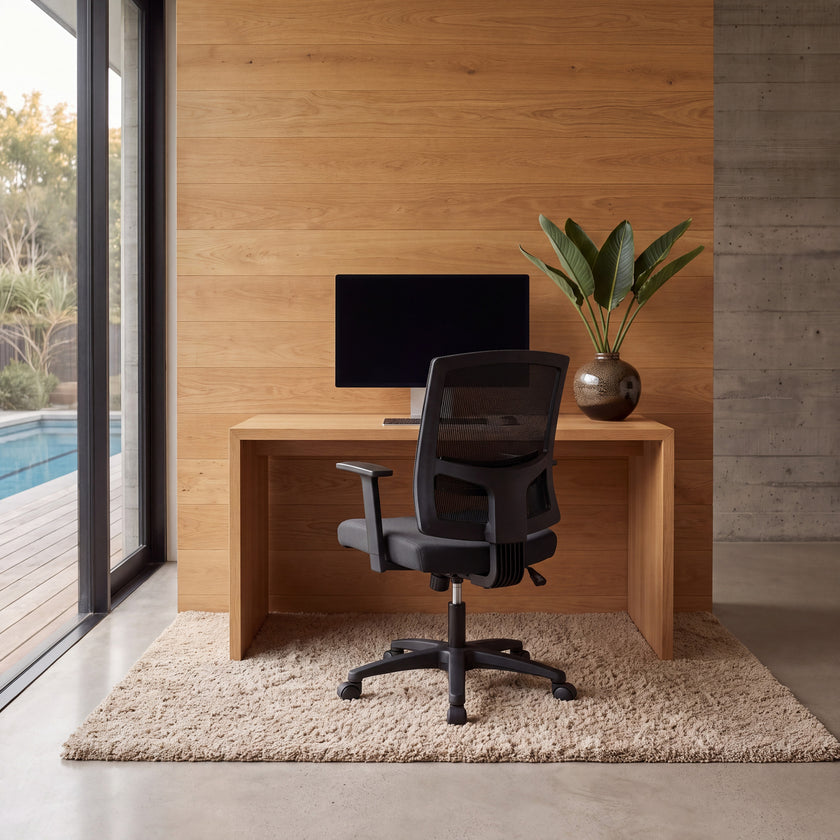 COC6110-UN - Mesh Ergonomic Office Chair - Black