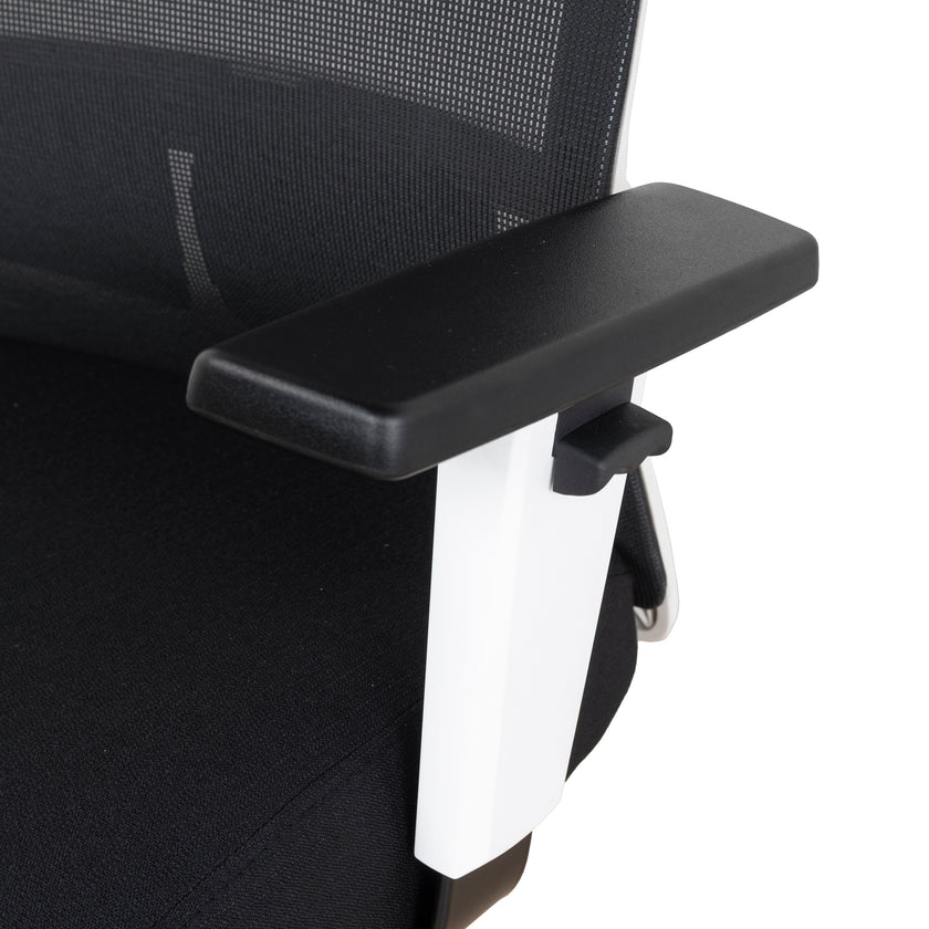 COC8257-UN Mesh Ergonomic Office Chair with Headrest - Black