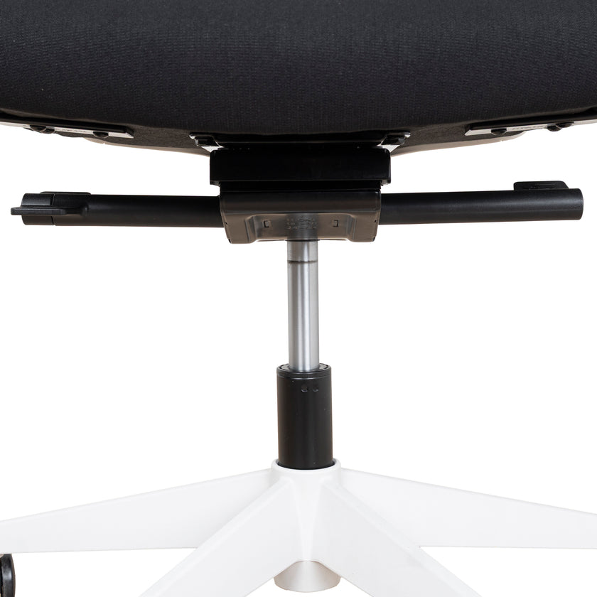 COC8257-UN Mesh Ergonomic Office Chair with Headrest - Black