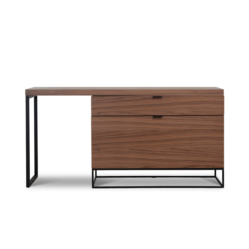 COF10938-CN Extendable Home Office Desk - Walnut