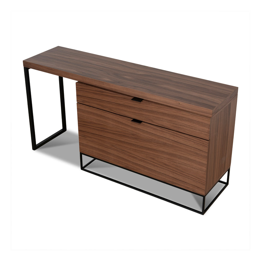 COF10938-CN Extendable Home Office Desk - Walnut