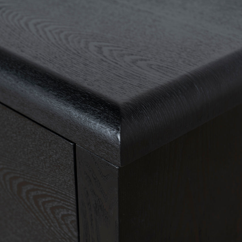 COT10282-DW 1.6m Office Desk - Full Black
