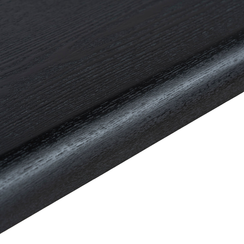 COT10282-DW 1.6m Office Desk - Full Black