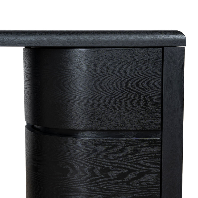 COT10282-DW 1.6m Office Desk - Full Black