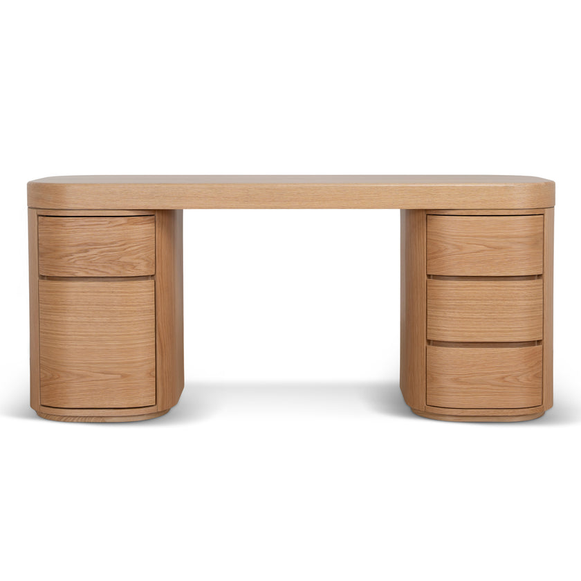 COT12117-CN 1.7m Office Desk - Natural Oak