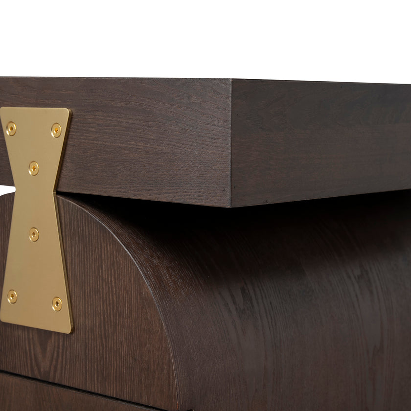 COT12135-NI 1.55m New Elm Home Office Desk - Walnut