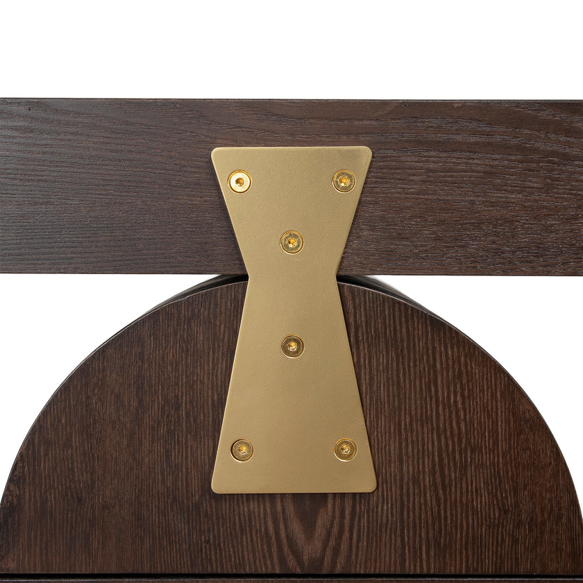 COT12135-NI 1.55m New Elm Home Office Desk - Walnut