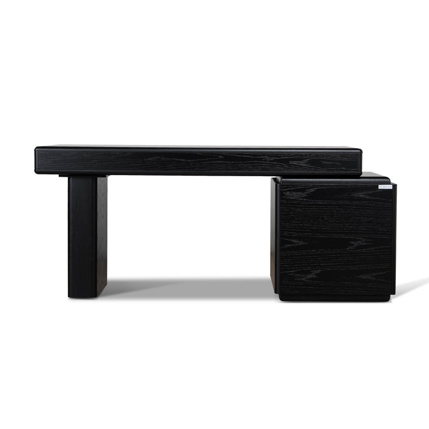COT12390-CN 1.6m Office desk - Black Oak