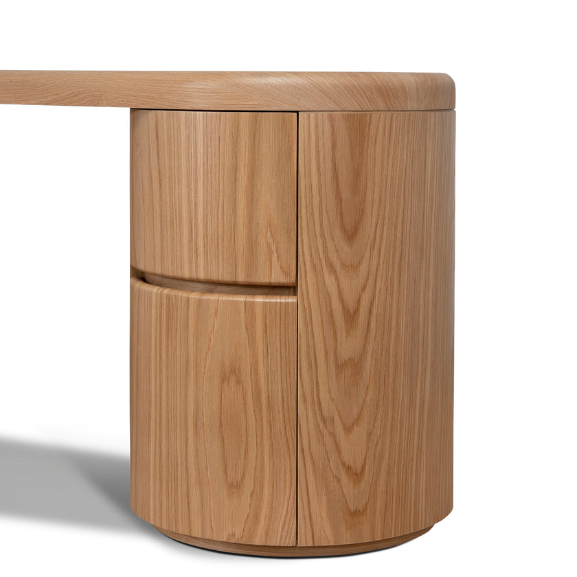 COT12392-CN 1.9m Office Desk - Natural Oak