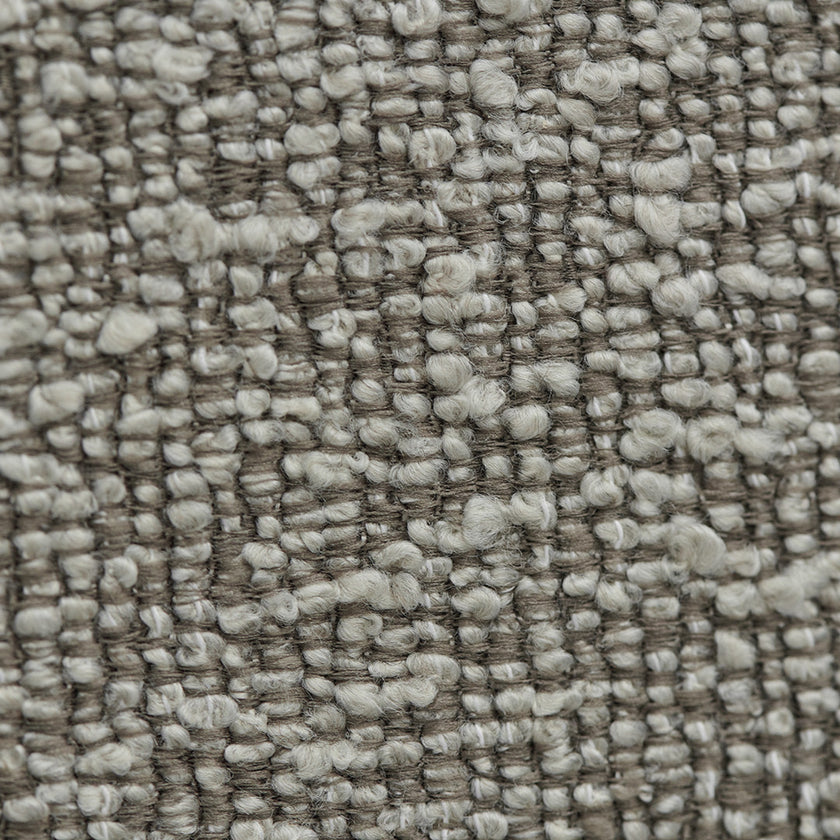 CBD8365-YO Fabric Queen Bed Frame - Olive Brown Boucle