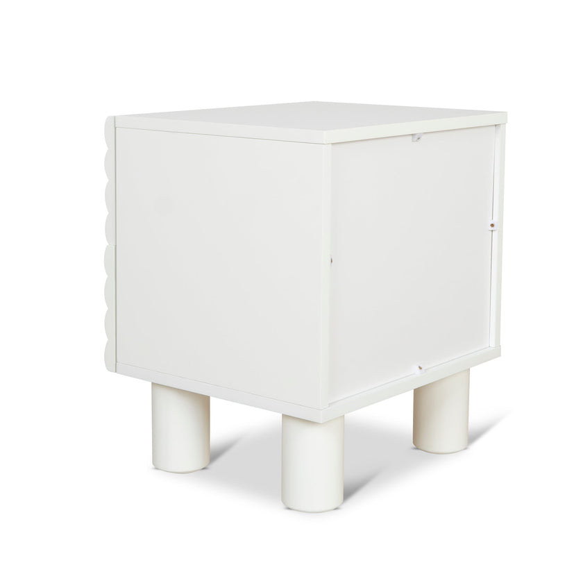 Ex Display - CST10074-KD 48cm Bedside Table - White
