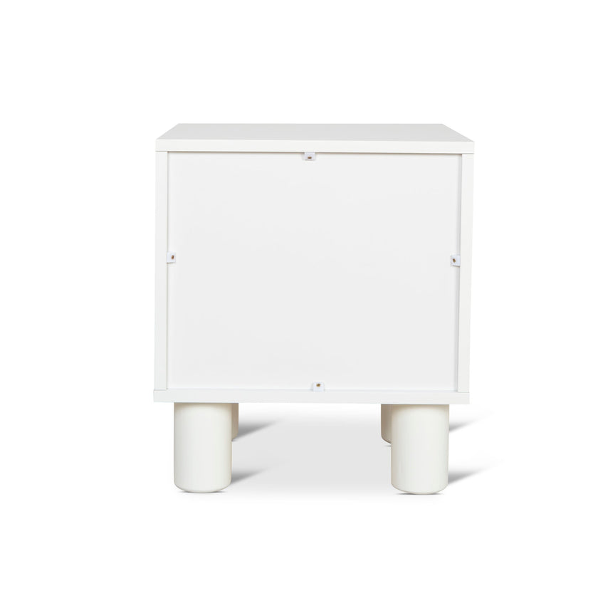 Ex Display - CST10074-KD 48cm Bedside Table - White