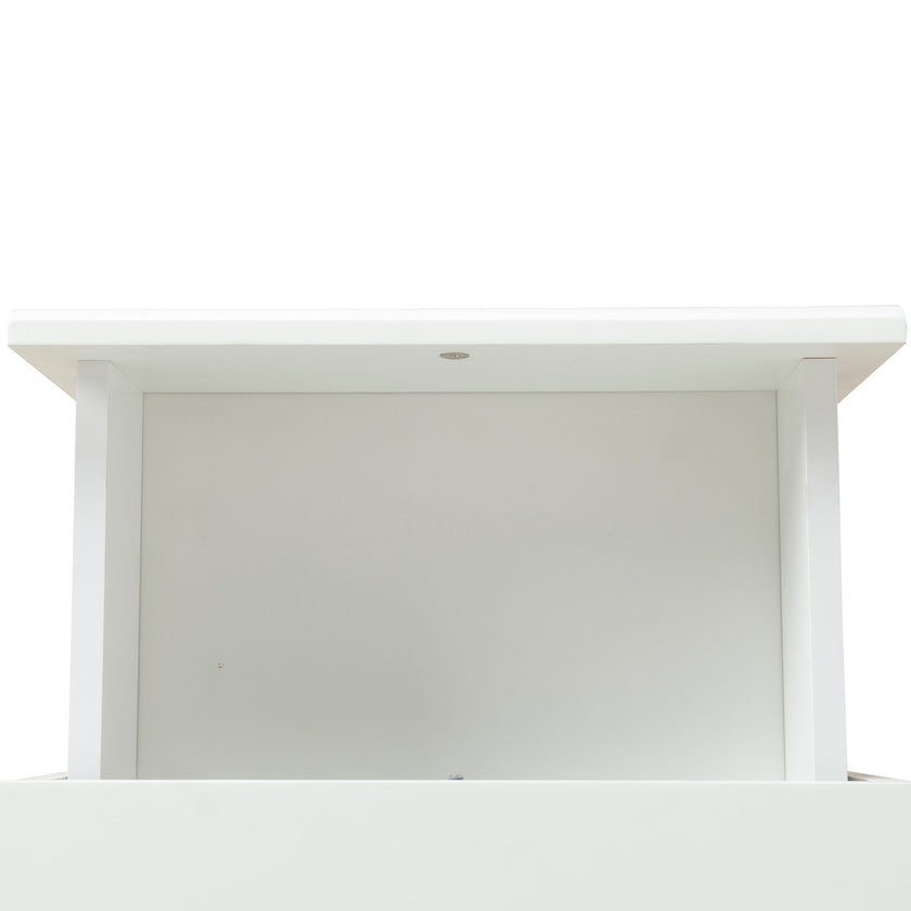 Ex Display - CST10074-KD 48cm Bedside Table - White