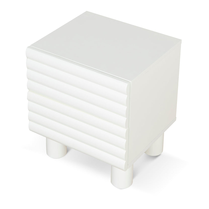 Ex Display - CST10074-KD 48cm Bedside Table - White