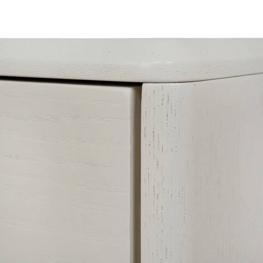 CST10176-DW 50cm Bedside Table - Ivory Oat