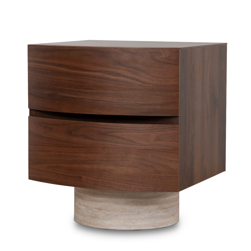 CST10245-IG Bedside Table - Walnut