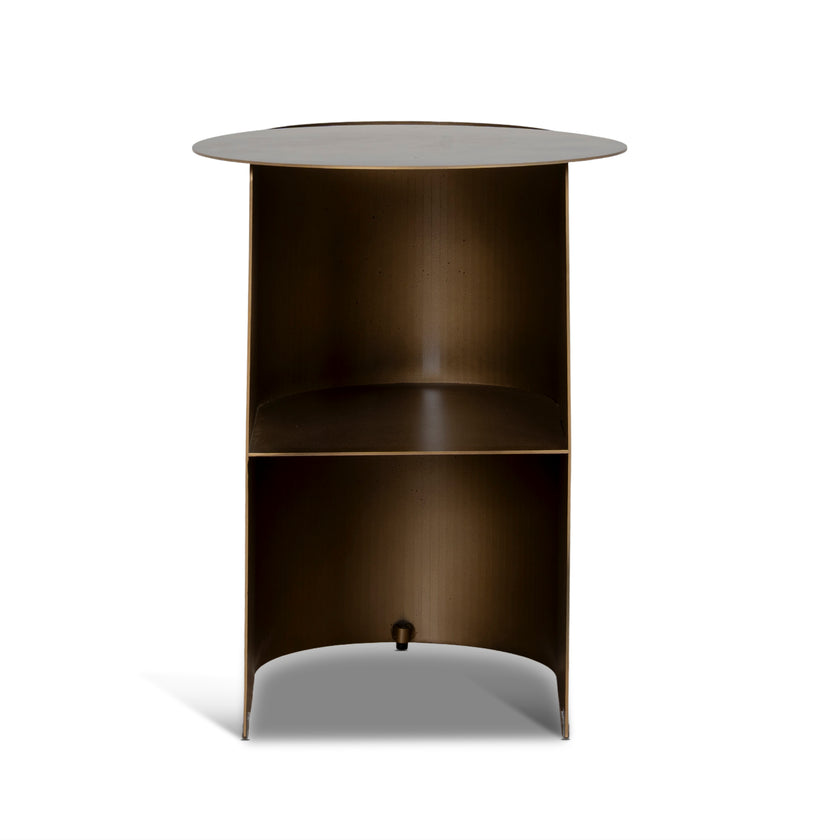 CST10323-NY 60cm Side Table - Bronze