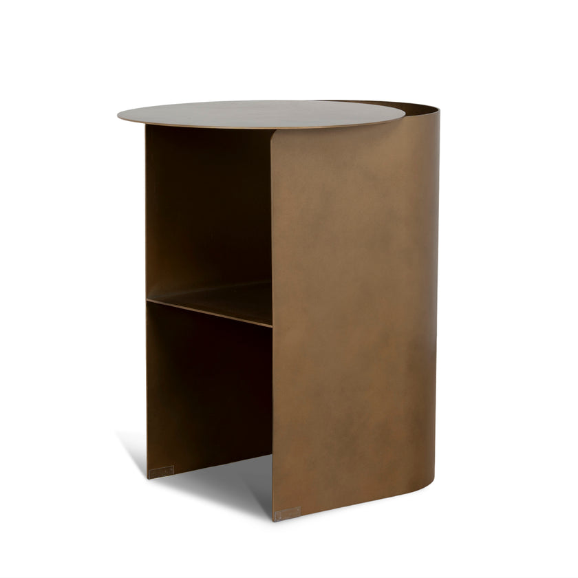 CST10323-NY 60cm Side Table - Bronze