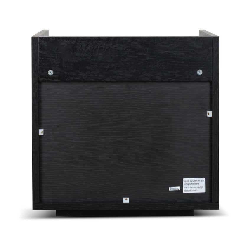 CST10380-KD 50cm Bedside Table - Black