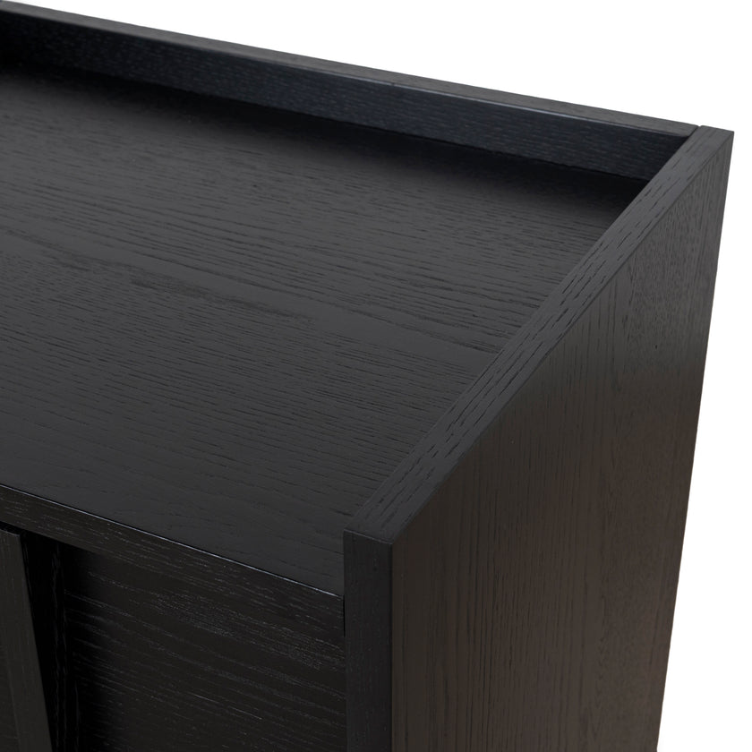 CST10380-KD 50cm Bedside Table - Black