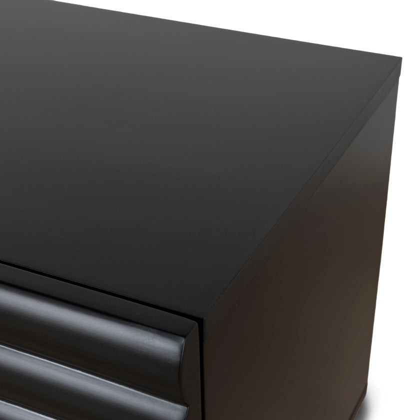 Ex Display - CST10384-KD 48cm Bedside Table - Matte Black