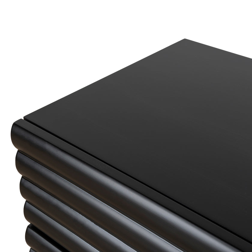 Ex Display - CST10384-KD 48cm Bedside Table - Matte Black