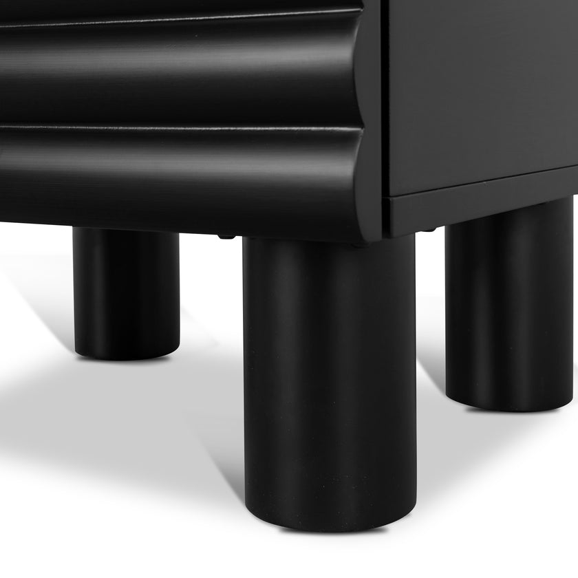Ex Display - CST10384-KD 48cm Bedside Table - Matte Black
