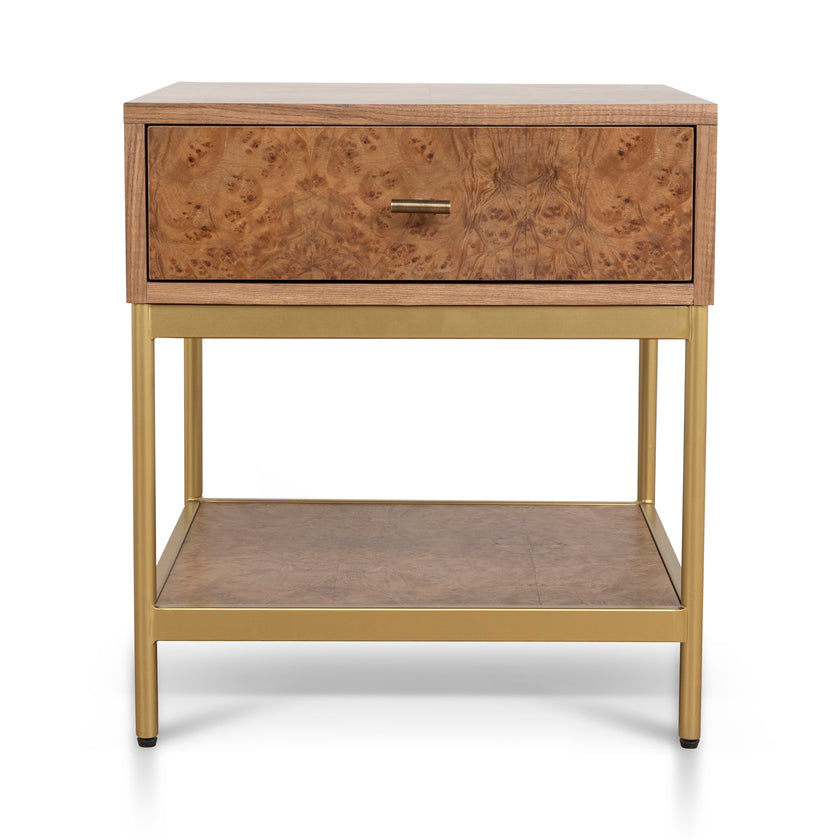 CST10429-NI 50cm Square Bedside Table - Natural