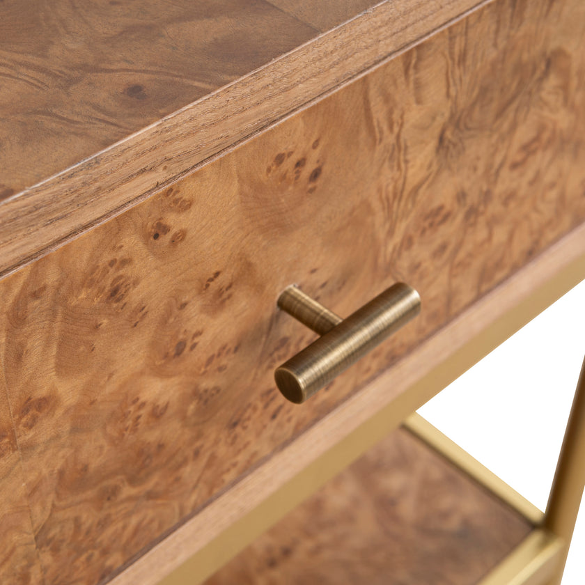 CST10429-NI 50cm Square Bedside Table - Natural