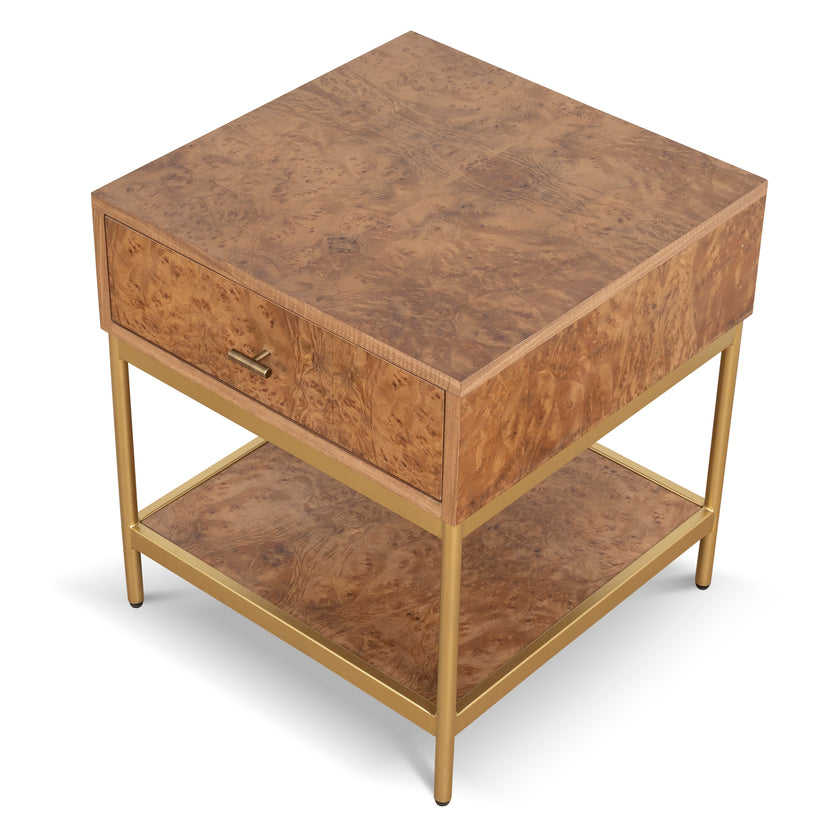CST10429-NI 50cm Square Bedside Table - Natural