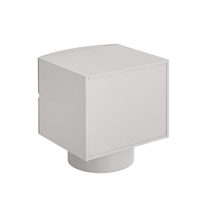 CST10540-IG Bedside Table - Warm Grey