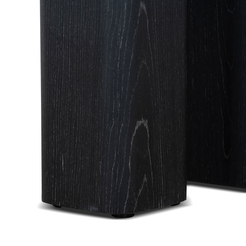 Ex Display - CST10613-MK 40cm Marble Side Table - Black