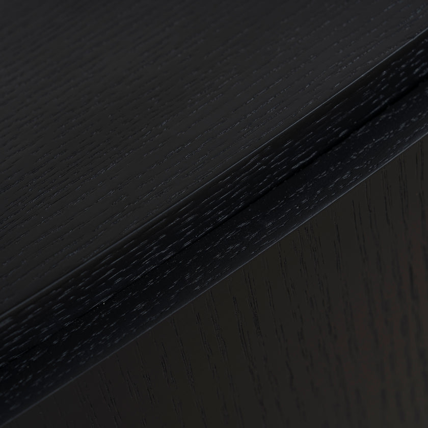 CST10956-IG Bedside Table - Full Black