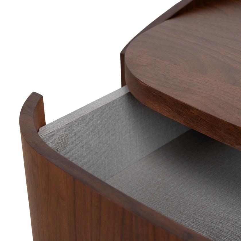 CST10957-IG Bedside Table - Walnut
