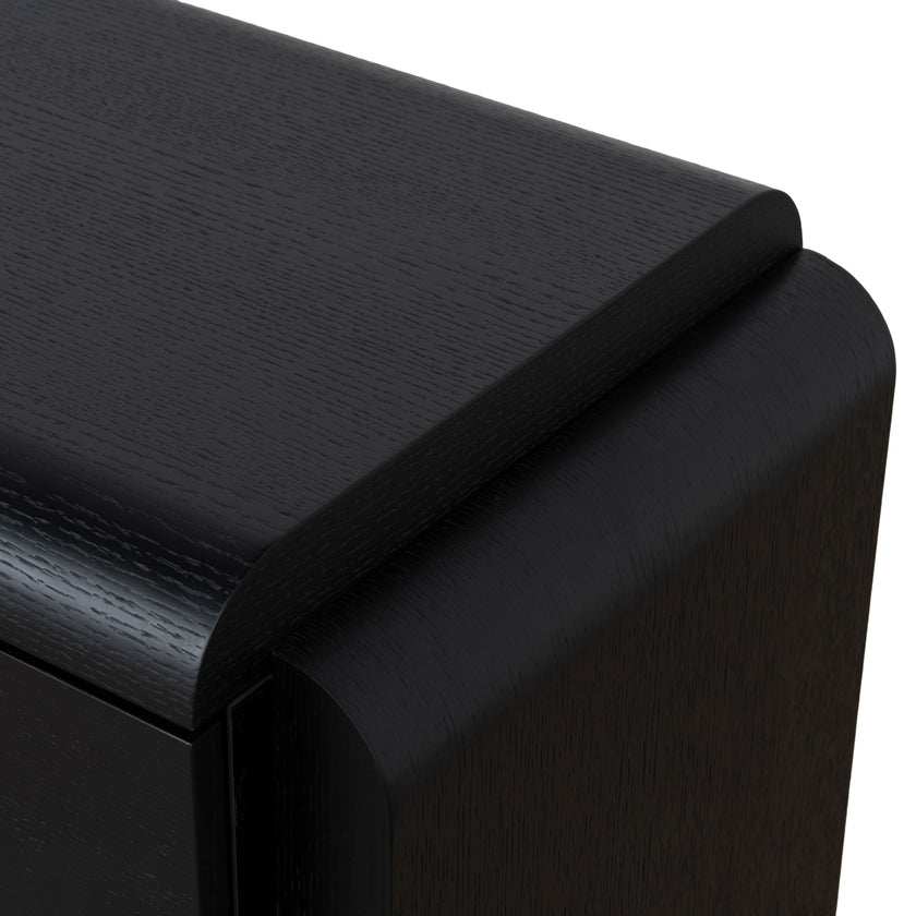 CST10959-IG Bedside Table - Full Black