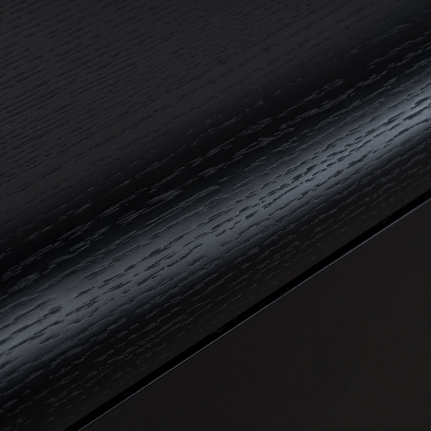 CST10959-IG Bedside Table - Full Black