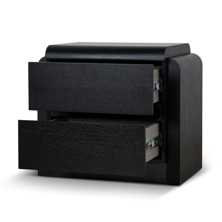 CST10959-IG Bedside Table - Full Black