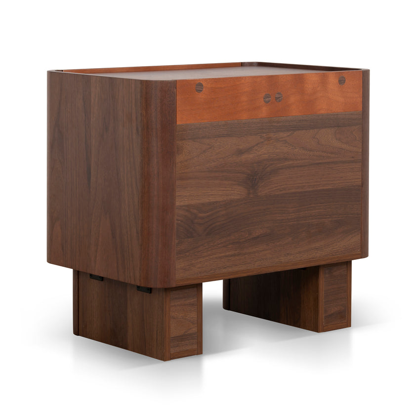 CST10961-IG Bedside Table - Walnut